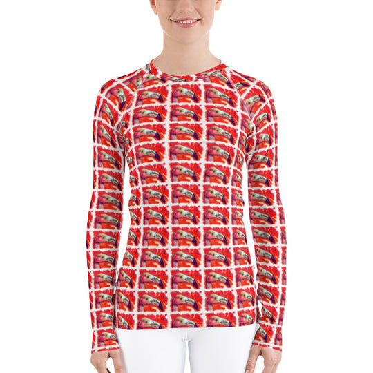 Women's Rash Guard - Flamingo