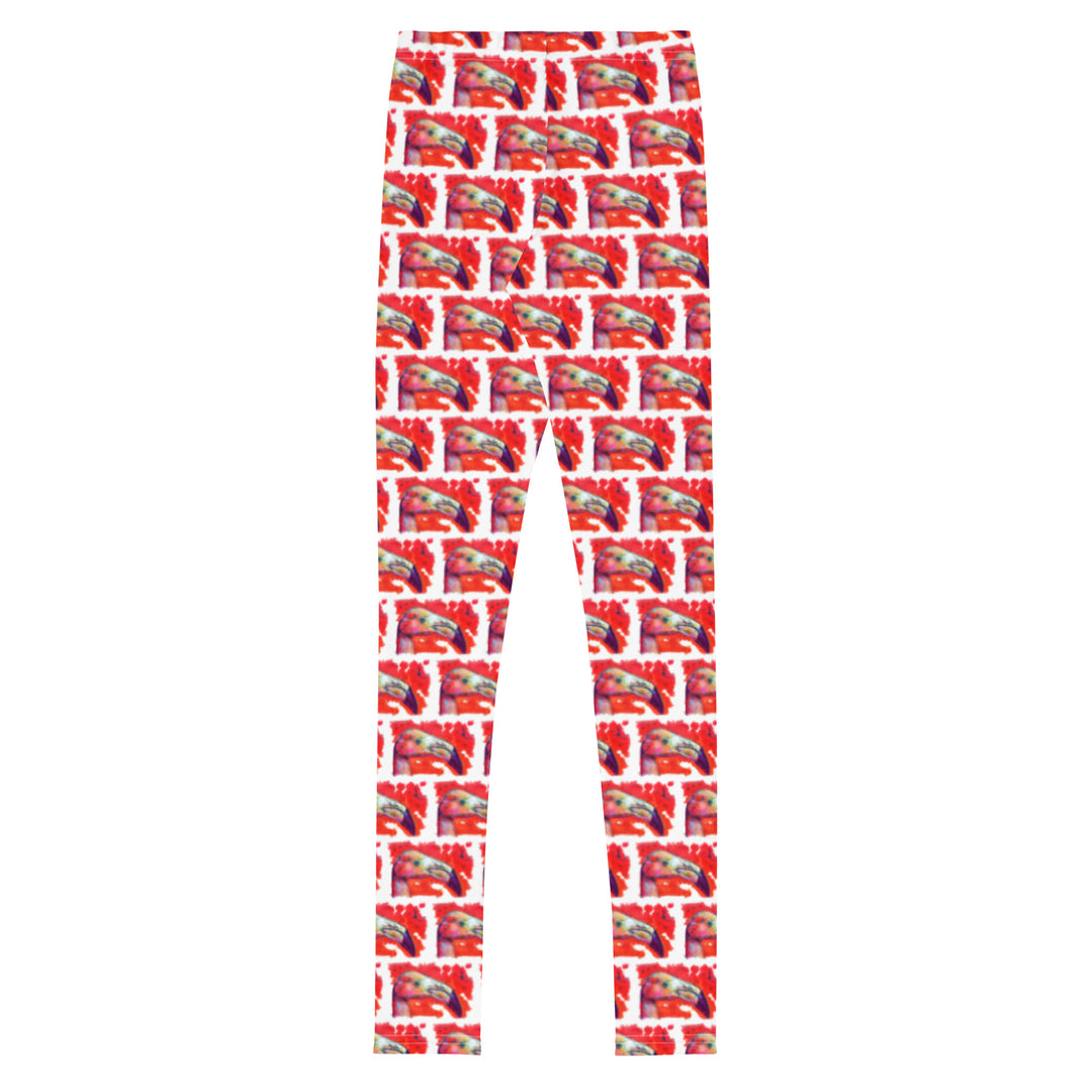Youth Leggings - Flamingo
