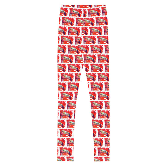 Youth Leggings - Flamingo
