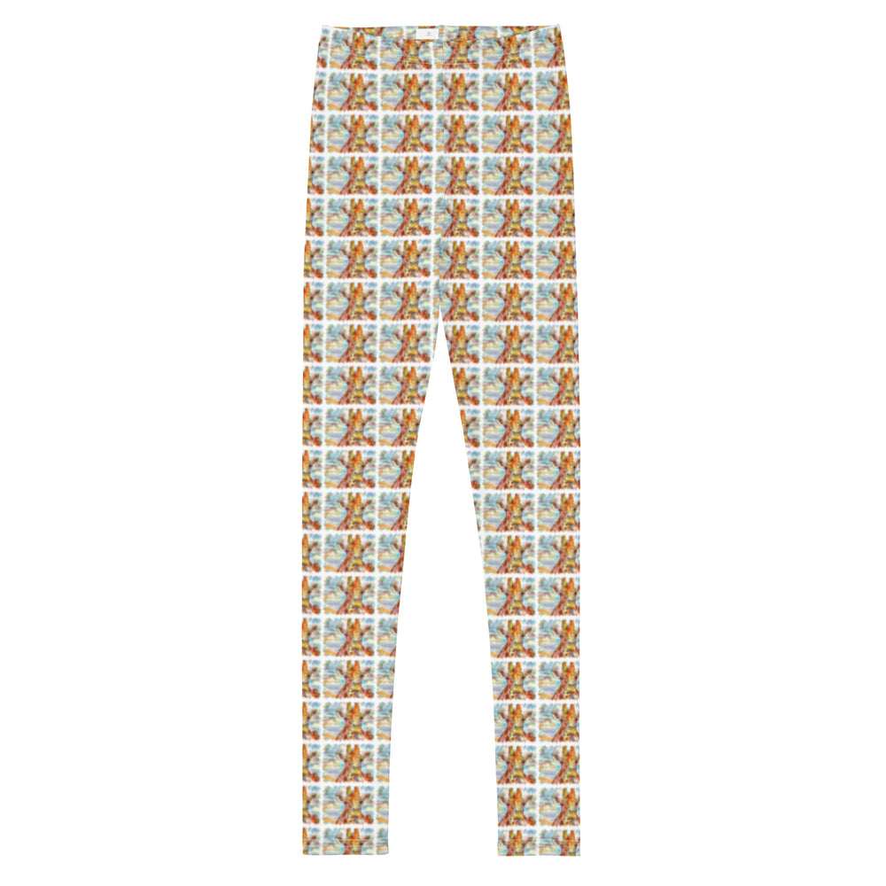 Youth Leggings - Giraffe