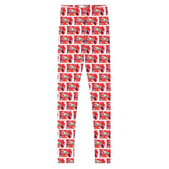 Youth Leggings - Flamingo