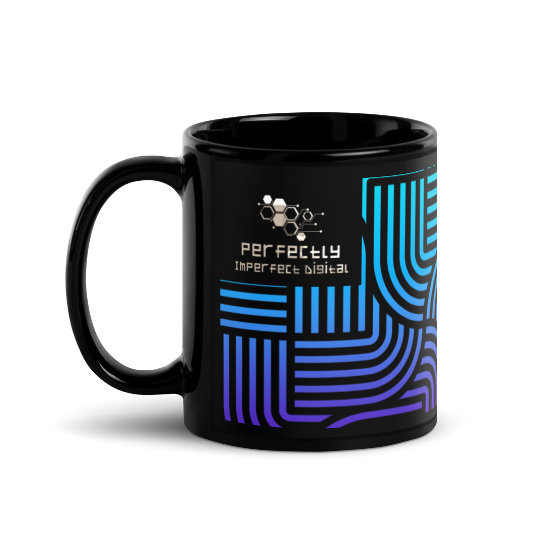 Black Glossy Mug - PID