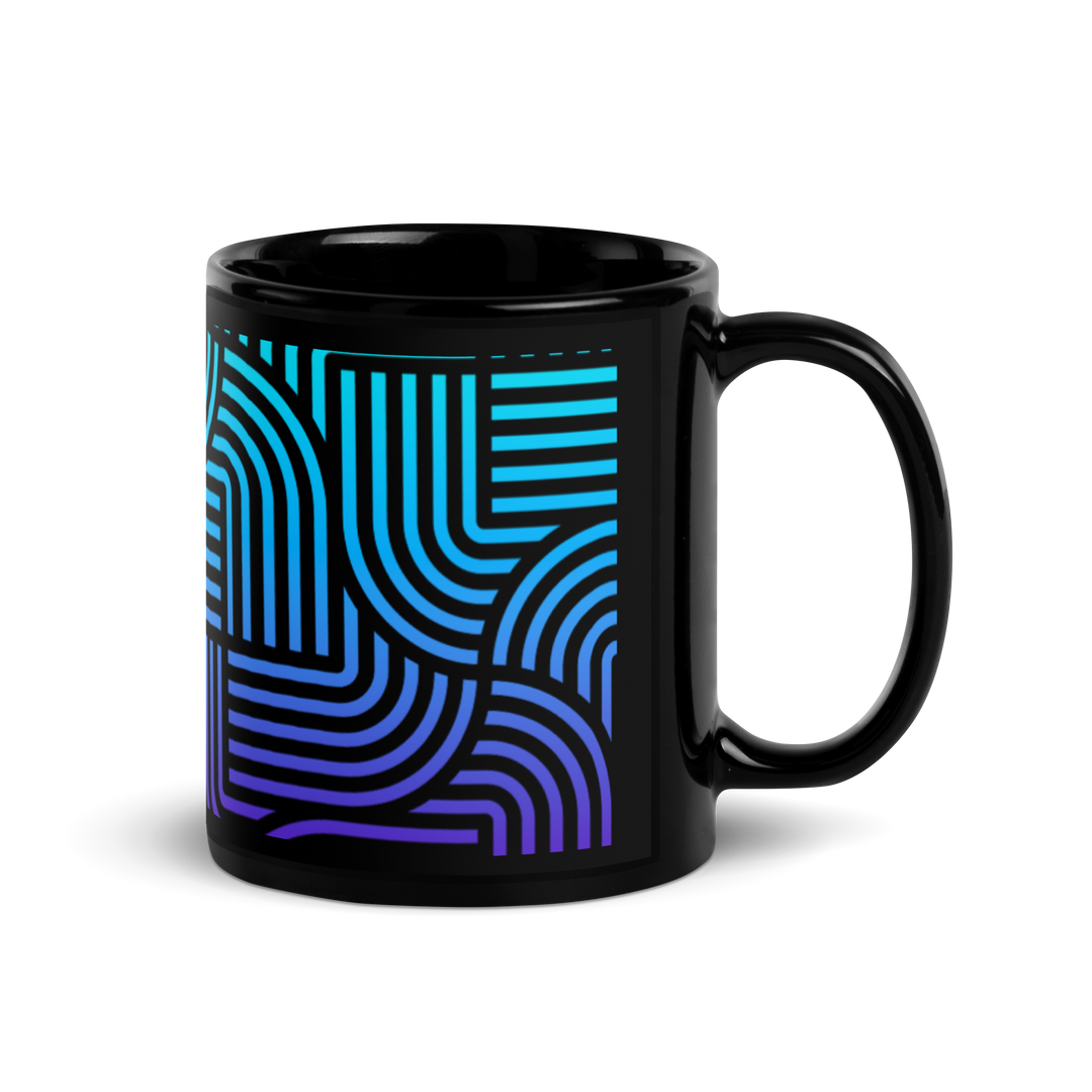 Black Glossy Mug - PID