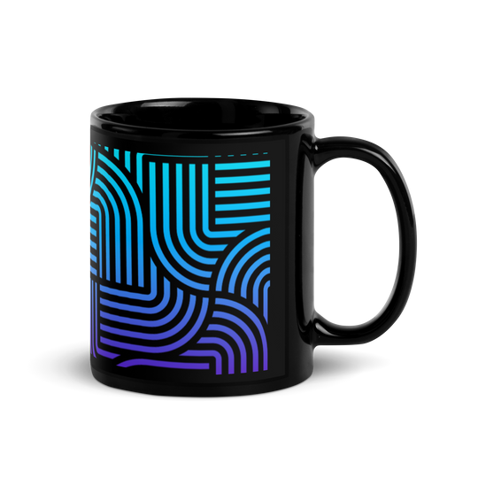 Black Glossy Mug - PID