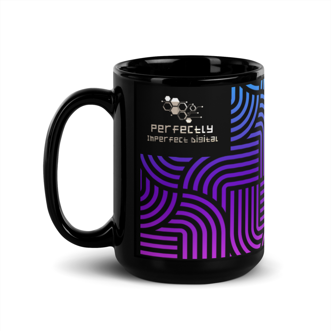 Black Glossy Mug - PID