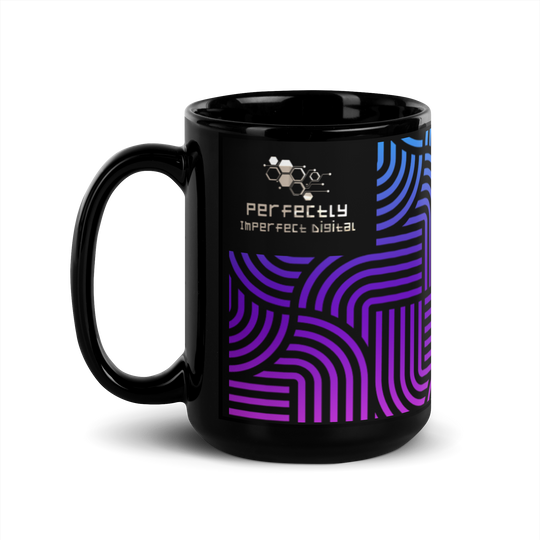 Black Glossy Mug - PID