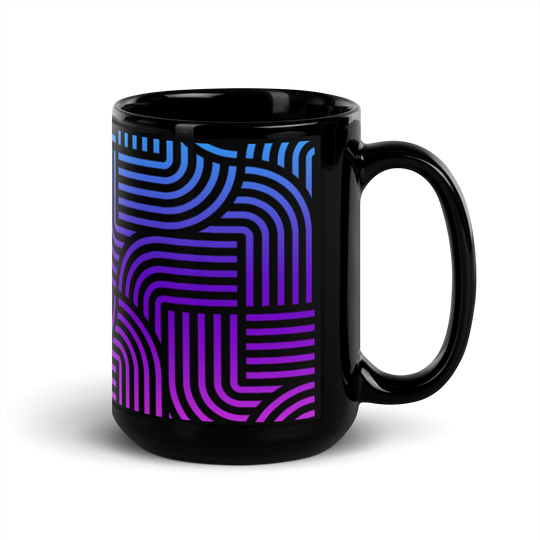 Black Glossy Mug - PID