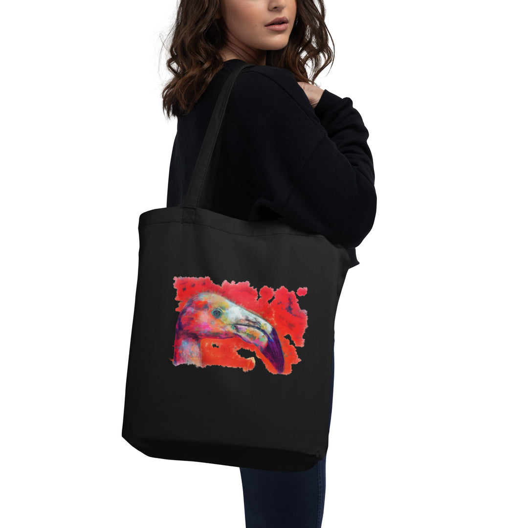 Eco Tote Bag-Flamingo