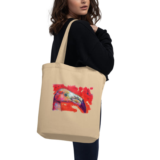 Eco Tote Bag-Flamingo
