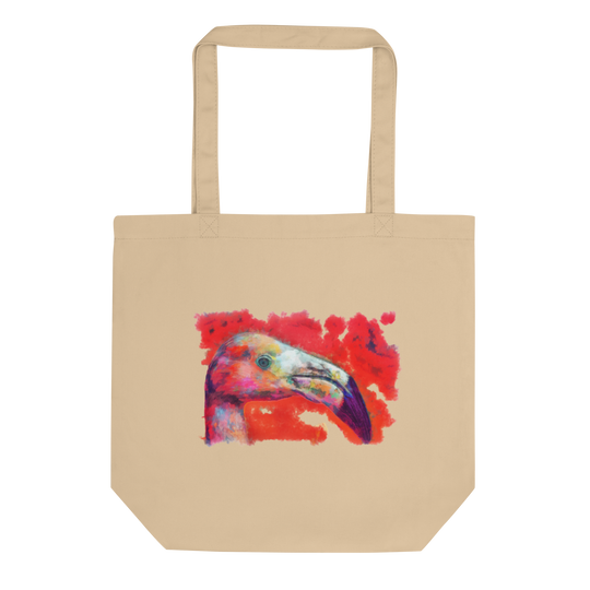Eco Tote Bag-Flamingo