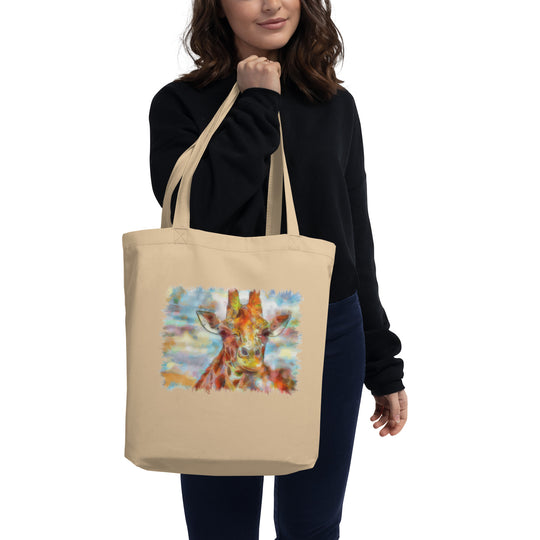 Eco Tote Bag-Giraffe