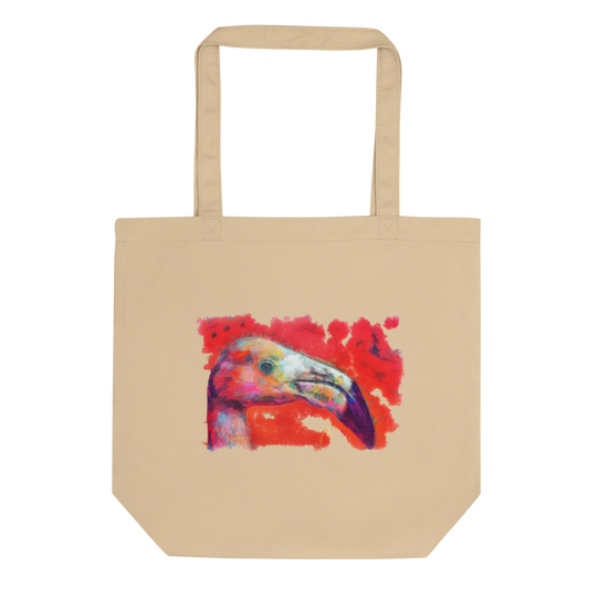 Eco Tote Bag-Flamingo