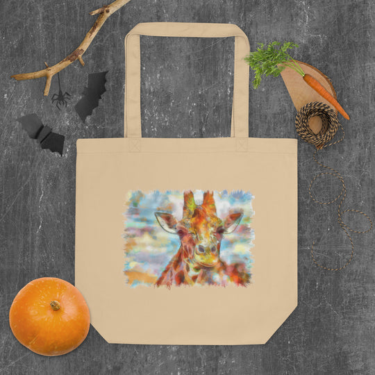 Eco Tote Bag-Giraffe