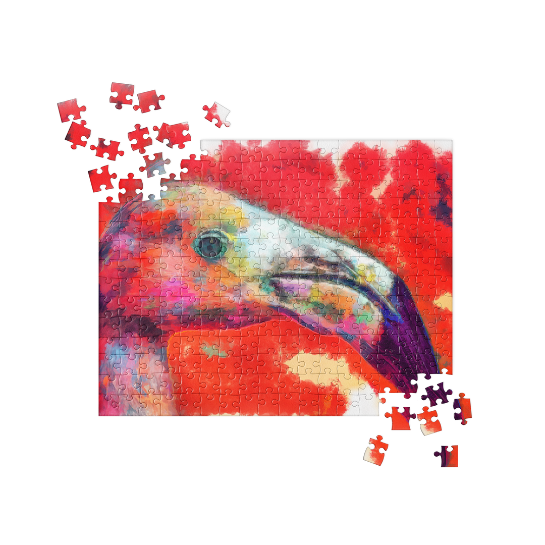 Jigsaw puzzle - Flamingo