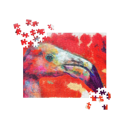 Jigsaw puzzle - Flamingo