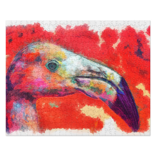 Jigsaw puzzle - Flamingo
