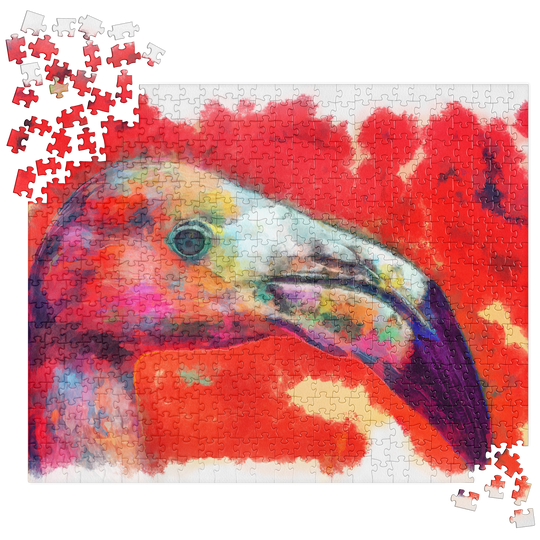 Jigsaw puzzle - Flamingo