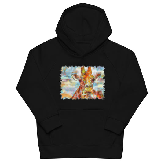 Kids eco hoodie - Giraffe