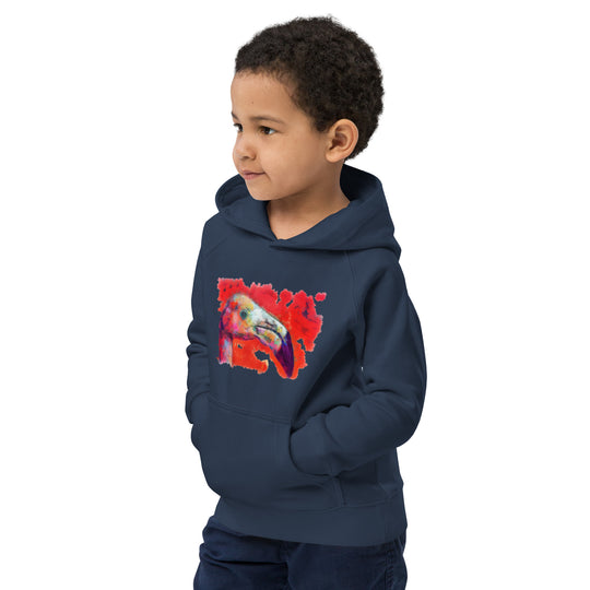 Kids eco hoodie - Giraffe