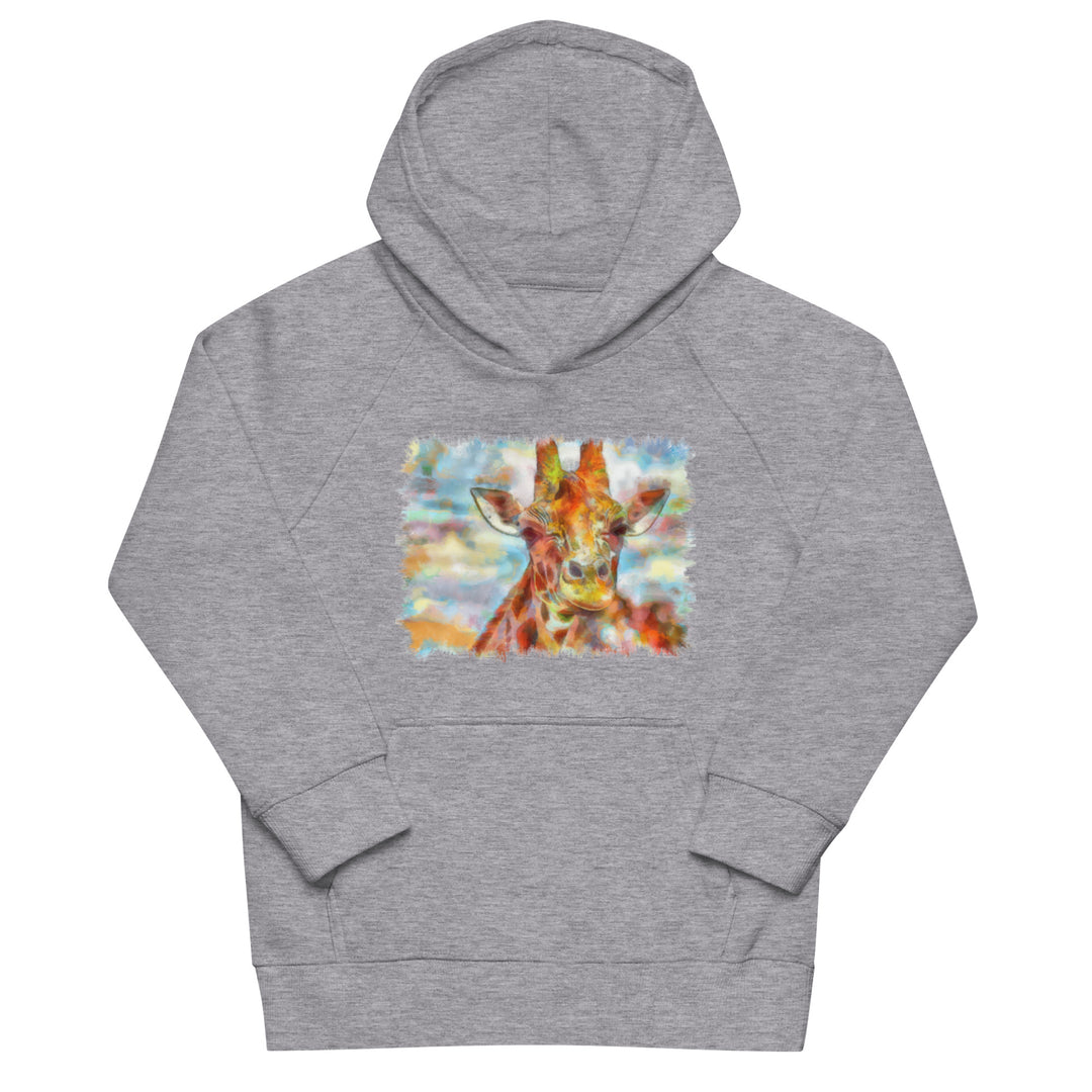Kids eco hoodie - Giraffe