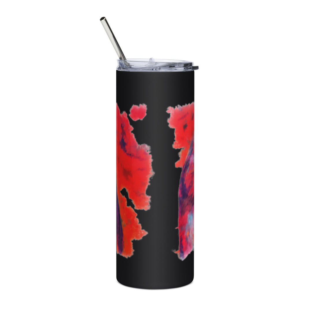 Stainless steel tumbler - Flamingo
