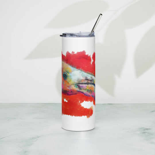 Stainless steel tumbler - Flamingo