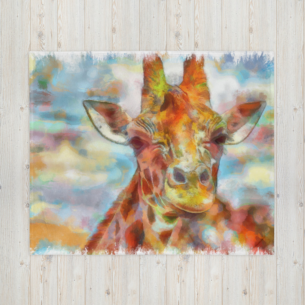 Throw Blanket - Giraffe