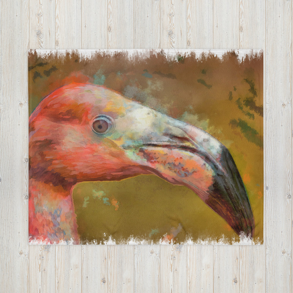 Throw Blanket- Flamingo