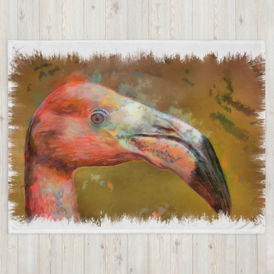Throw Blanket- Flamingo