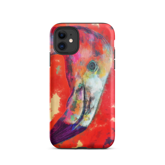 Tough iPhone case - Flamingo