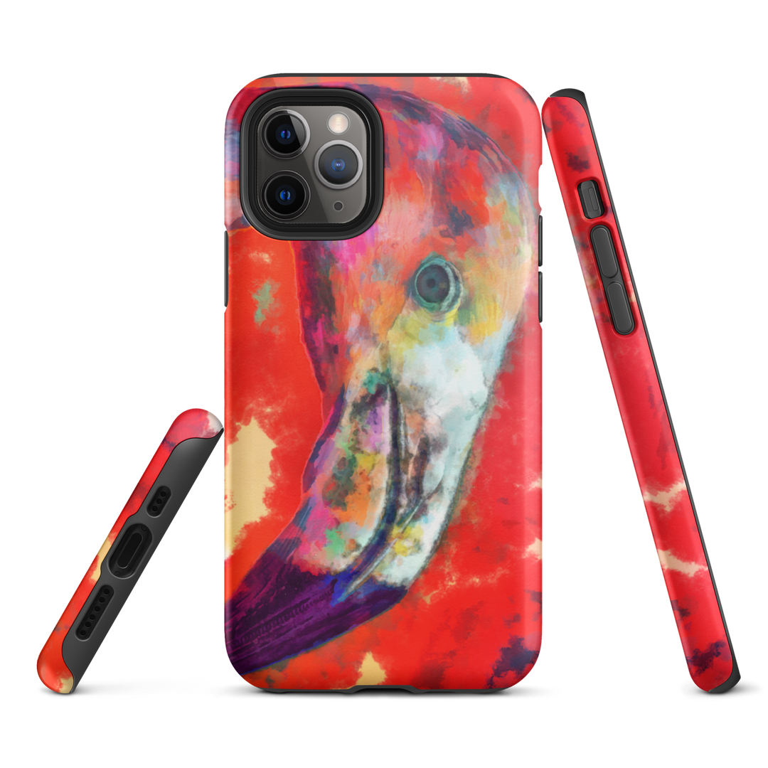 Tough iPhone case - Flamingo