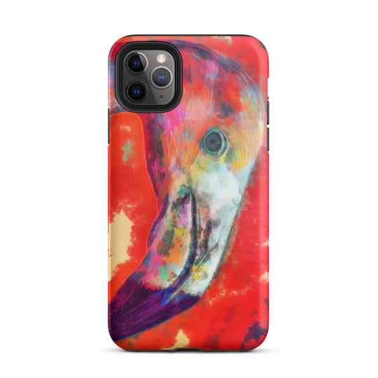 Tough iPhone case - Flamingo