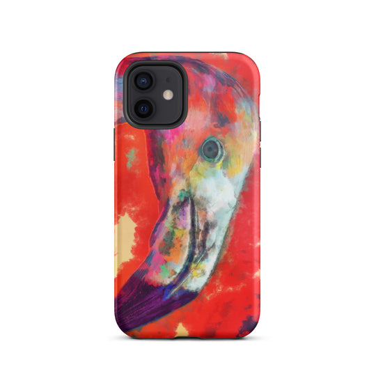 Tough iPhone case - Flamingo