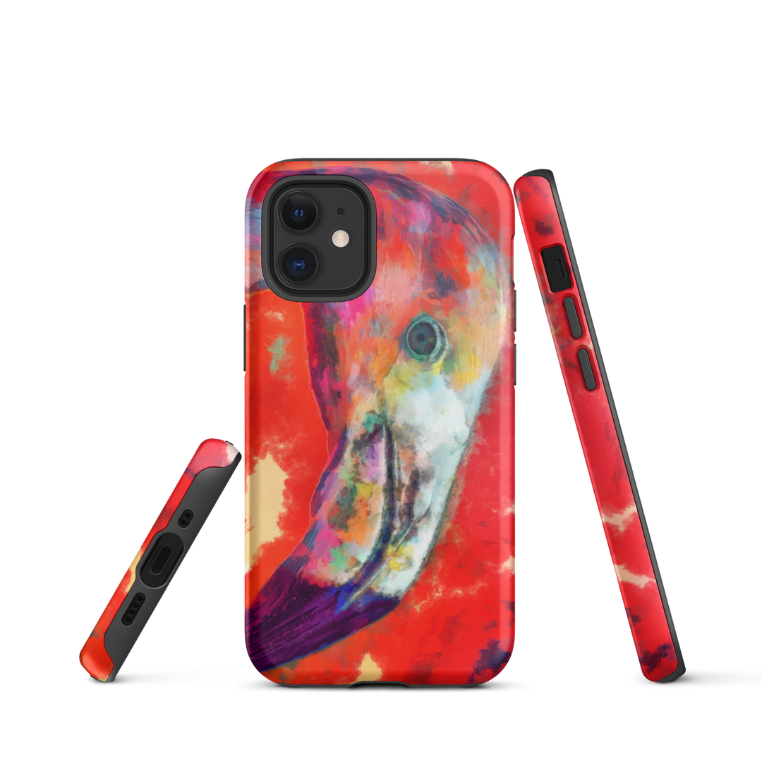 Tough iPhone case - Flamingo