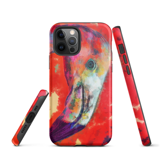 Tough iPhone case - Flamingo