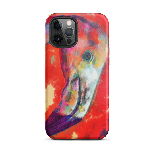 Tough iPhone case - Flamingo