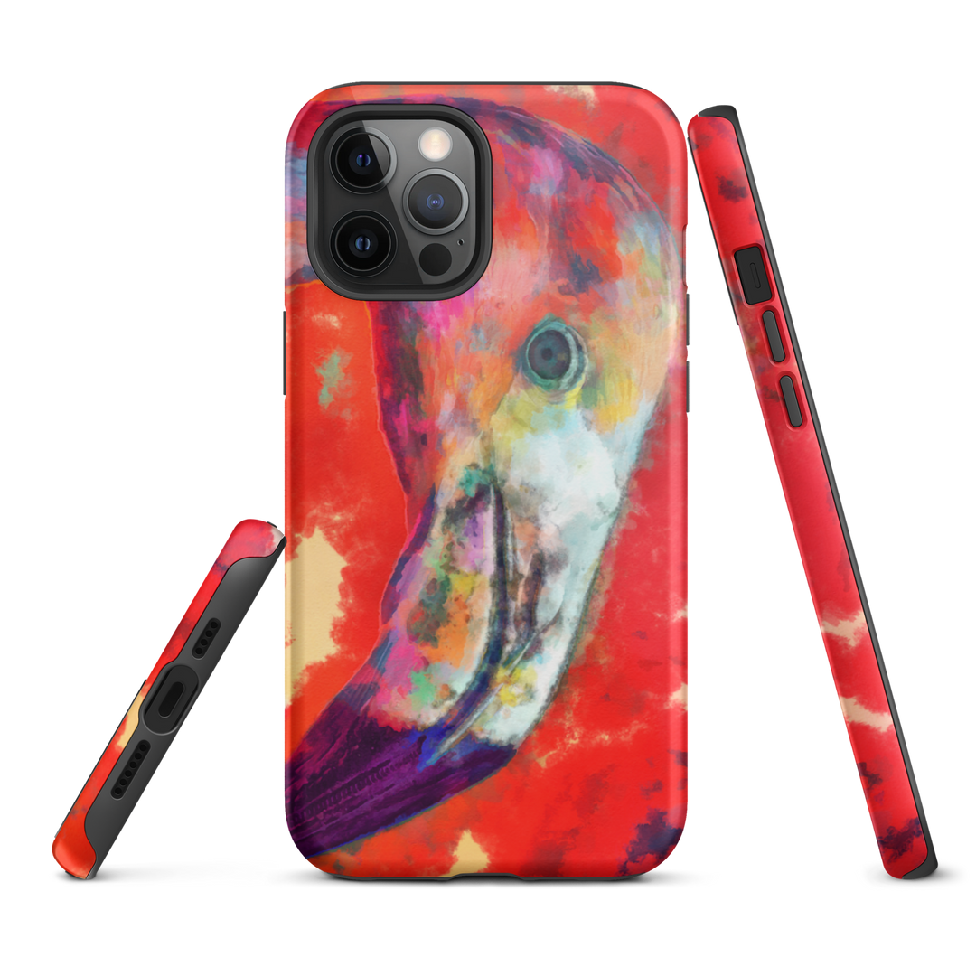Tough iPhone case - Flamingo