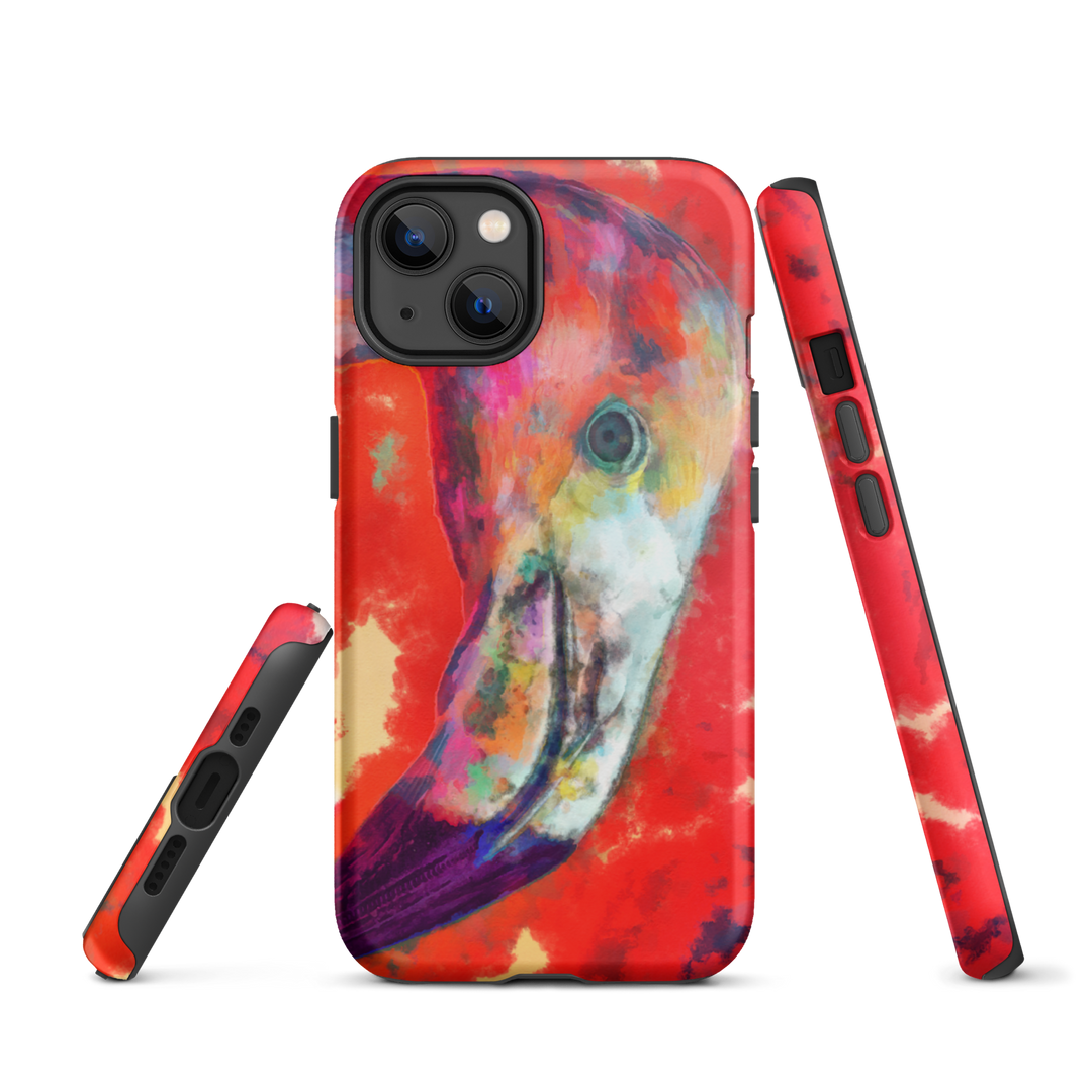 Tough iPhone case - Flamingo