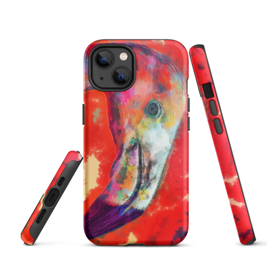 Tough iPhone case - Flamingo