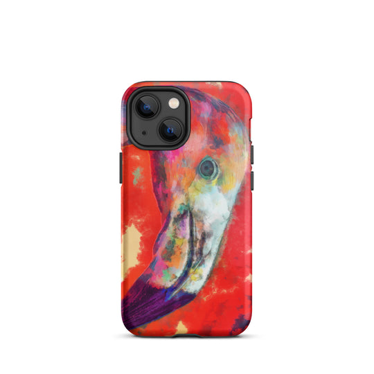 Tough iPhone case - Flamingo