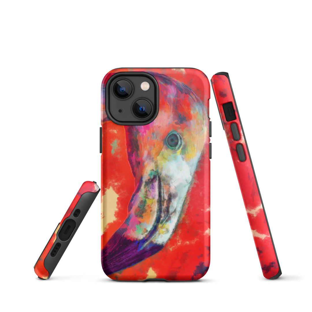 Tough iPhone case - Flamingo