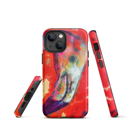 Tough iPhone case - Flamingo