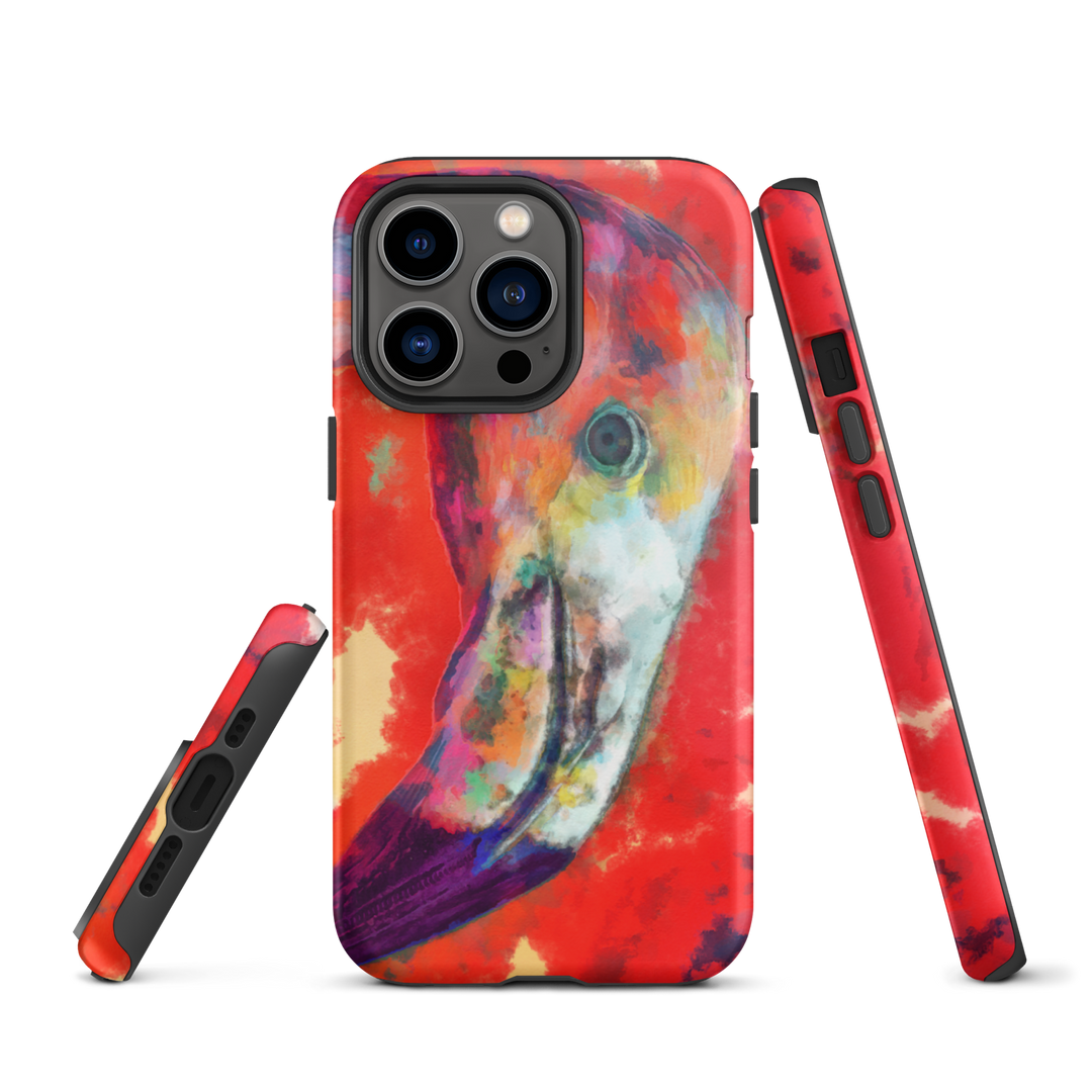 Tough iPhone case - Flamingo