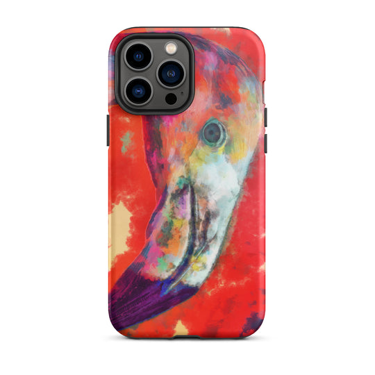 Tough iPhone case - Flamingo