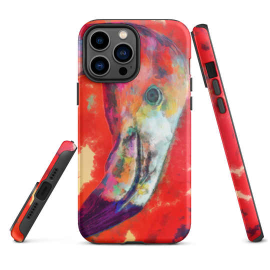 Tough iPhone case - Flamingo