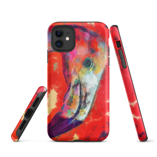 Tough iPhone case - Flamingo