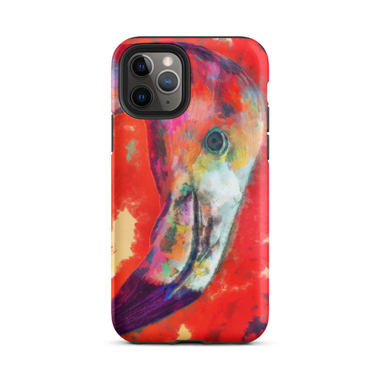 Tough iPhone case - Flamingo