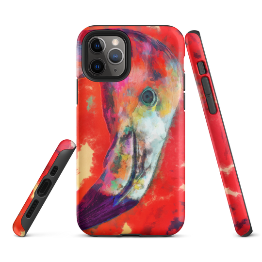 Tough iPhone case - Flamingo