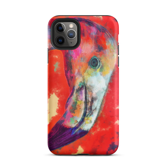Tough iPhone case - Flamingo