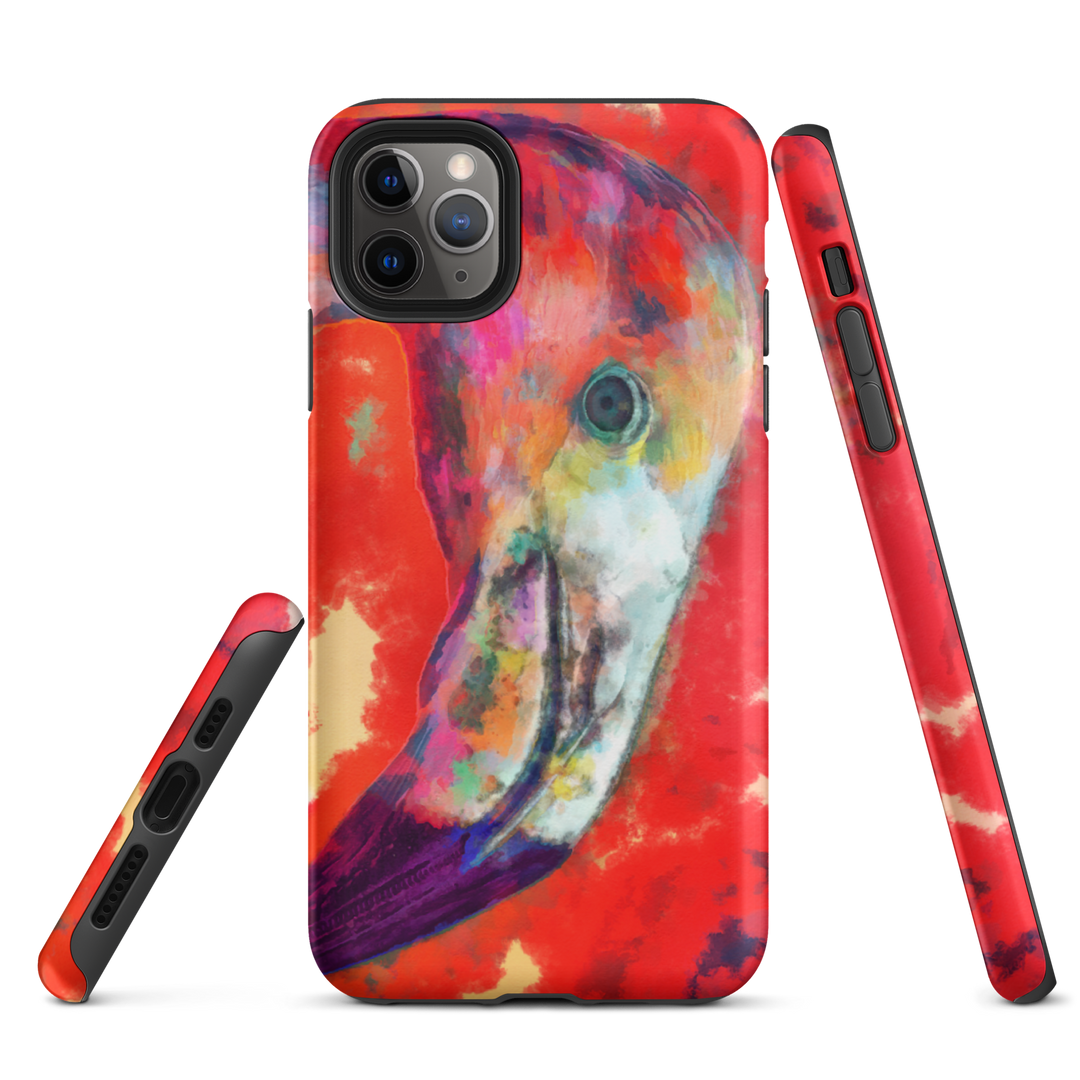 Tough iPhone case - Flamingo